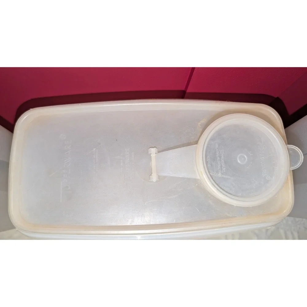 Three Vintage Tupperware Cereal, Keeper Set  1588-7, 469-6, 471-12, 1590-4